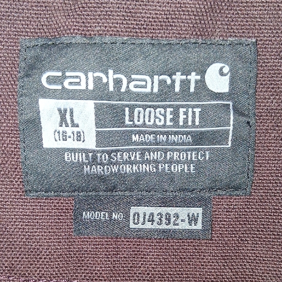 Carhartt Blackberry Sherpa Lined Hooded Jacket - Picture 3 of 4